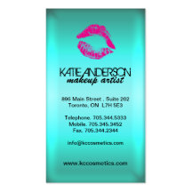 Sassy Smooch Lips Business Cards
