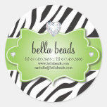 Sassy Zebra Jewellery Designer Stickers