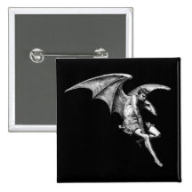 Satan Thinking Pin