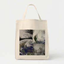 Satellite Collage View of Hurricane Sandy Bags