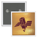 Satellite Robotic Antenna  - Medal Icon Gold Base Buttons