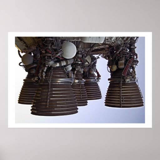 Saturn 5 Engines Posters