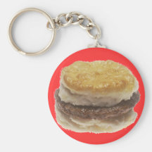 Sausage Biscuit Keychains
