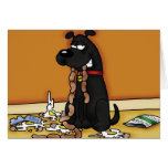 Sausages & Eggs Dog Greeting Card