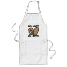 Save a Lollipop Lick a Beaver Apron