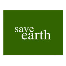 SAVE EARTH POST CARDS