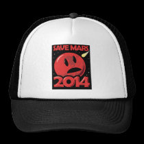 Save Mars 2014! hats