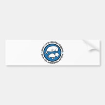 Save our dugong & turtles bumper stickers