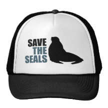 Save the Baby Seals Do Not Club activist Mesh Hats