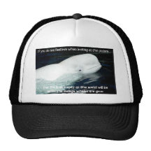 SAVE THE BELUGA WHALES HATS
