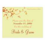 Save The Date Announcement - Warm Autumn Post Cards
