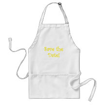 Save the Date Apron