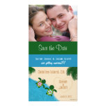 Save the Date Beach Honu (Turtle) Photo Card photo cards