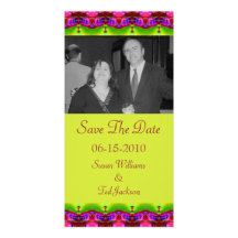 save the date custom photo card
