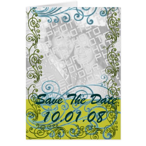 Save the Date - Customised Greeting Card