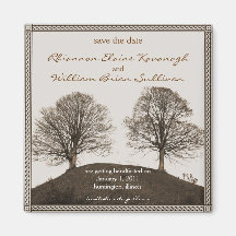 Save the Date Fridge Magnet