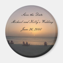 Save the Date Fridge Magnets