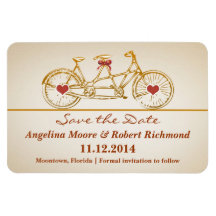 save the date funny sweet magnets