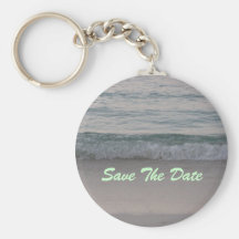 Save The Date keychain