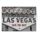 Save the Date Las Vegas Sign Card