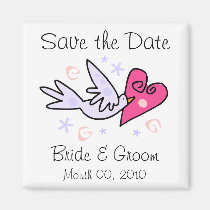 Save the Date magnets magnets