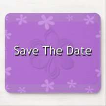 Save The Date Mousepads