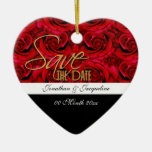 save the date ornament