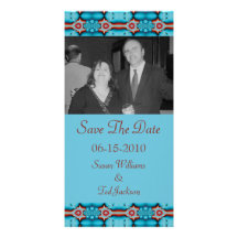 save the date photo greeting card