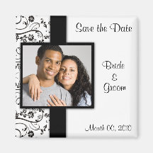 Save the Date photo magnets