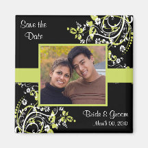 Save the Date photo magnets