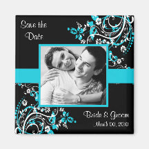 Save the Date photo magnets