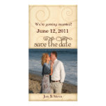 Save the date photo template holder photo card