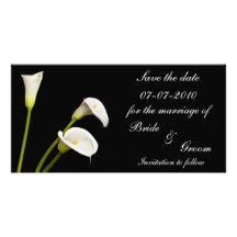 Save the date photocard photo card template