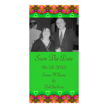 save the date picture card