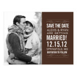 Save The Date Postcard
