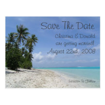 Save The Date Postcard