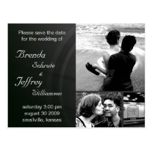 Save the Date Postcards Photo