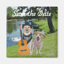 Save the Date Refrigerator Magnet