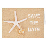 Save the Date Starfish Card