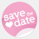 save the date sticker