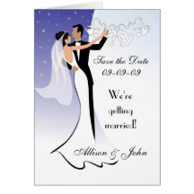 Save the Date - Wedding Announcement Card