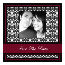 Save The Date Wedding Engagement Announcement