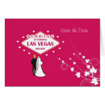 "Save the Date" Wedding In Fabulous Las Vegas Brid Cards