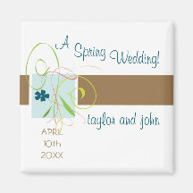 Save the Date - Wedding Magnet