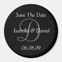 Save The Date Wedding Magnet
