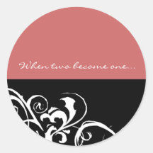 Save the Date -  Wedding Sticker