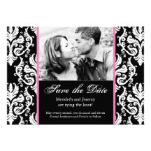 Save the Date ~ Wedding Template Personalized Announcement
