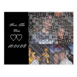 Save the Date with YOUR Photos - Postcard