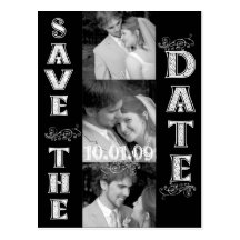 Save The Date with Your Photos Postcards