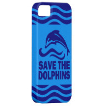 Save The Dolphins iPhone 5 Cover